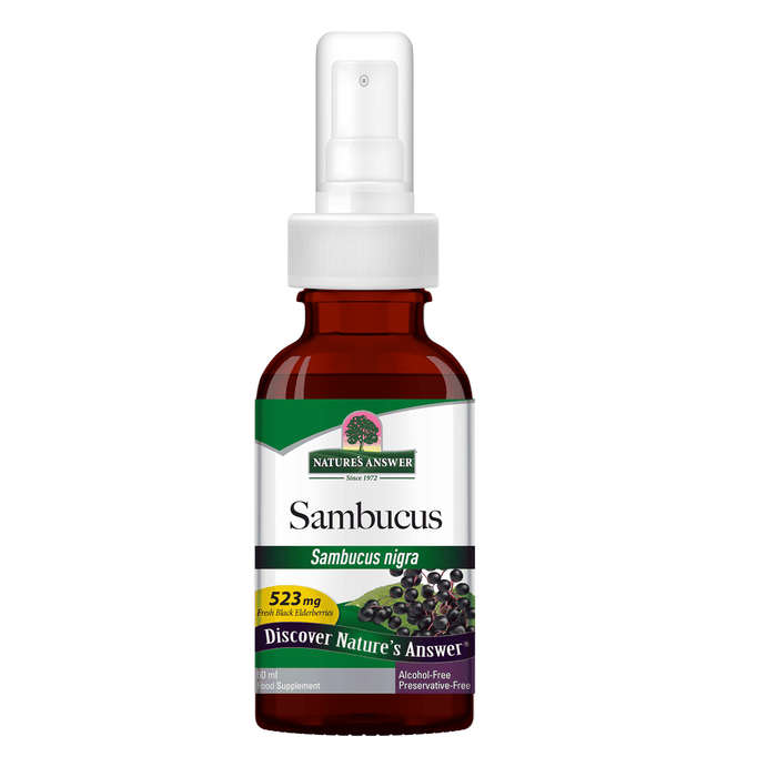 Nature's Answer Sambucus Spray Alcohol Free 60ml