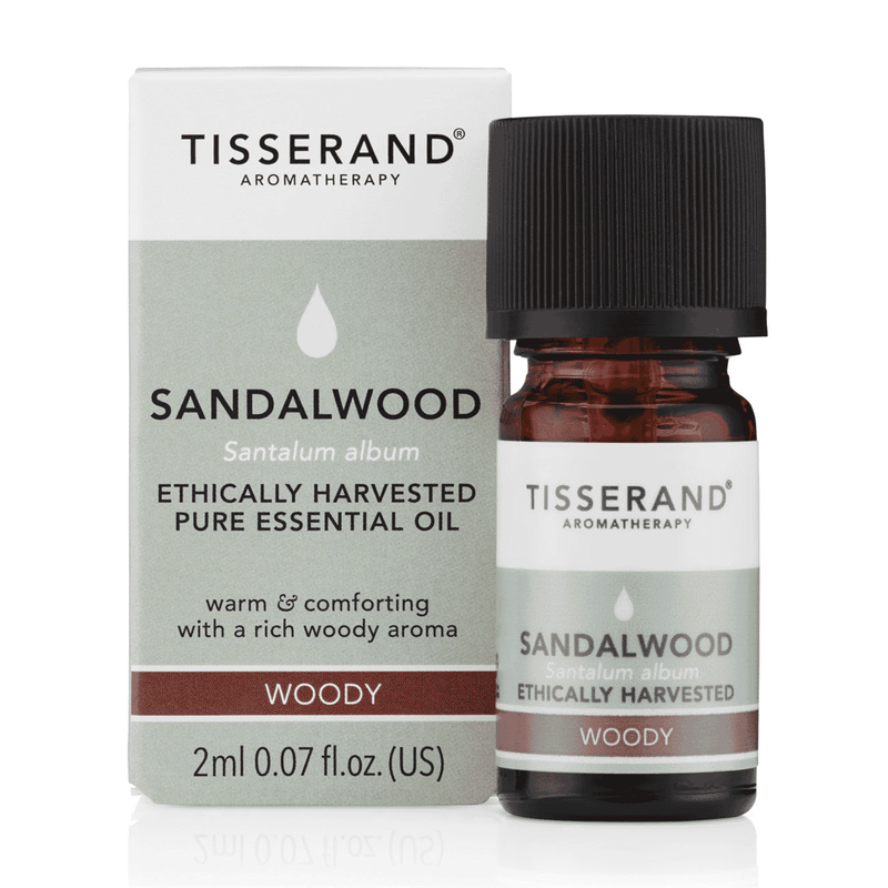 Tisserand Sandalwood Ethically Harvested Pure Essential Oil 2ml