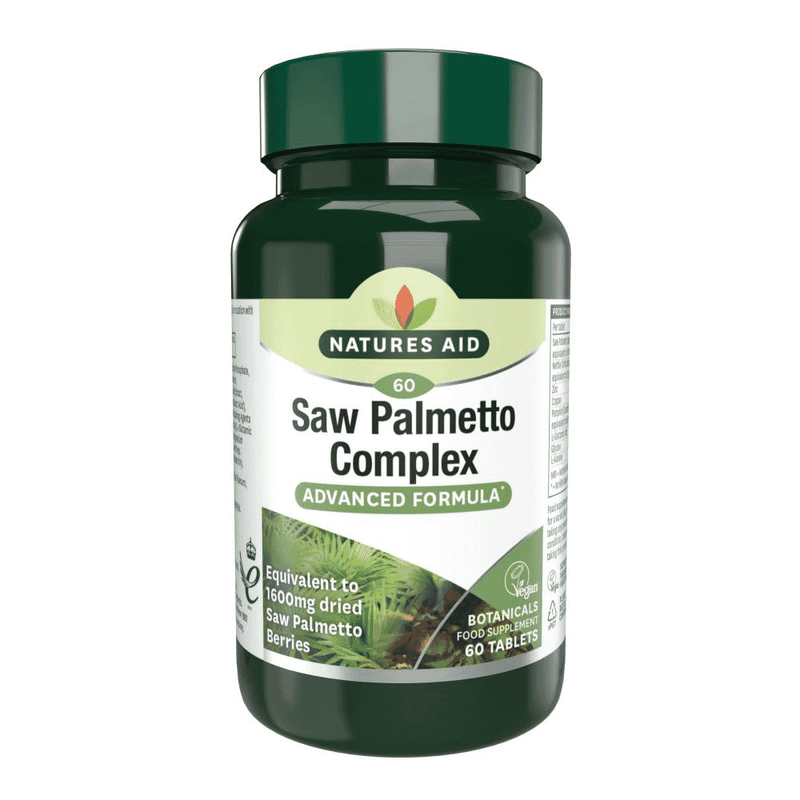 Natures Aid Saw Palmetto Complex (Advanced Formula) 60s
