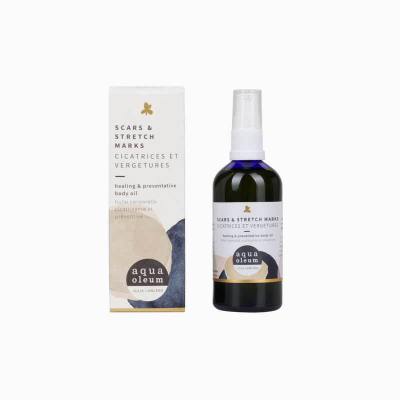 Aqua Oleum Scars & Stretch Marks Healing & Preventative Body Oil 100ml
