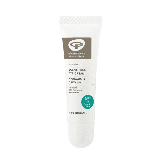 Green People Scent-Free Eye Cream Soothing Tuberose & Prebiotics 10ml