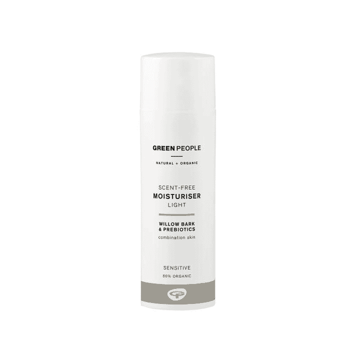 Green People Scent-Free Moisturiser Light Willow Bark & Prebiotics (Sensitive) 50ml