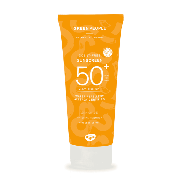 Green People Scent-Free Sunscreen 50+ Very High SPF 150ml