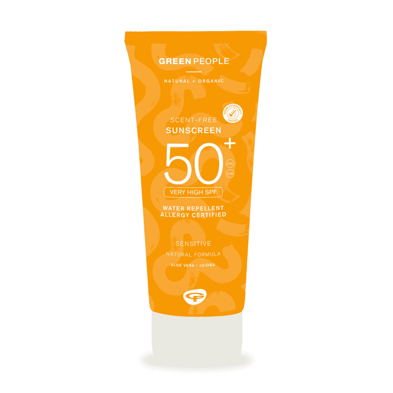 Green People Scent-Free Sunscreen 50+ Very High SPF 150ml