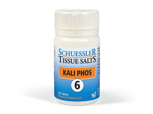 Schuessler 6 Kali Phos 125 tablets - Dennis the Chemist