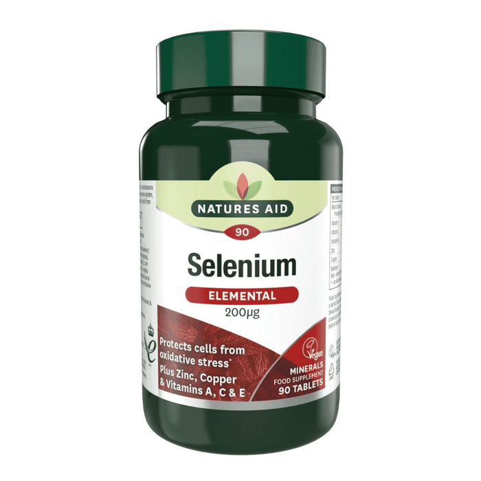 Natures Aid Selenium (Elemental) 200µg 90s