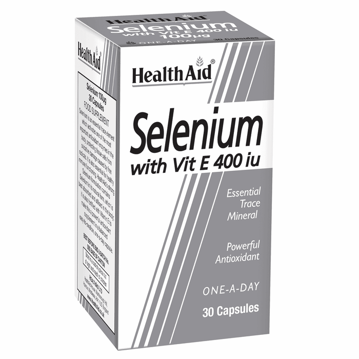 Health Aid Selenium with Vit E 400iu 30s