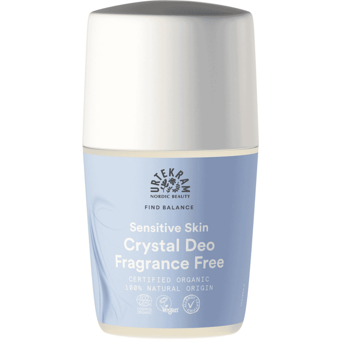 Urtekram Sensitive Skin Crystal Deo Fragrance Free 50ml