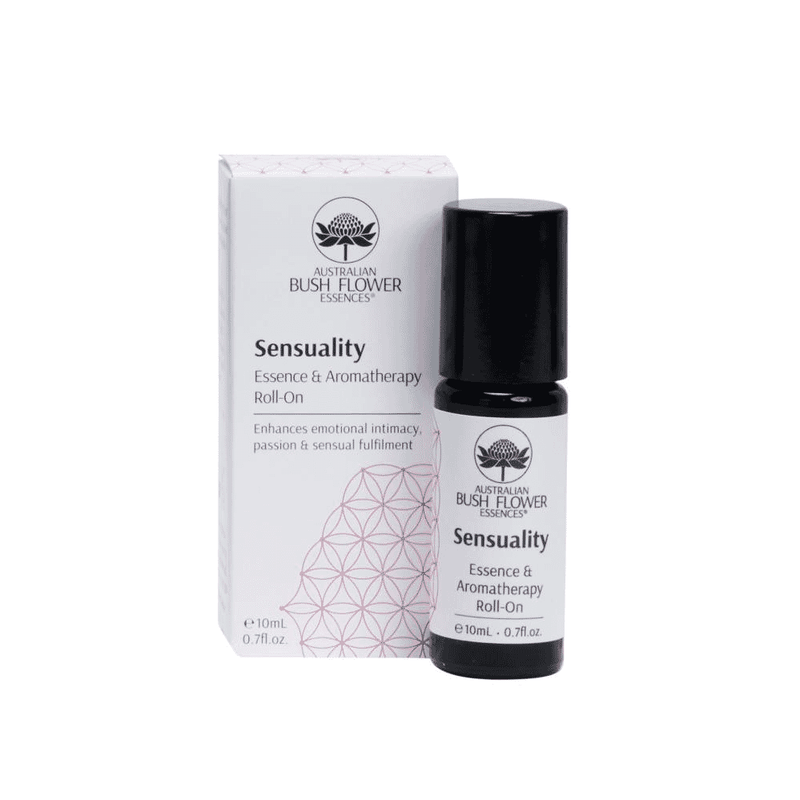 Australian Bush Flower Essences Sensuality Essence & Aromatherapy Roll-On 10ml
