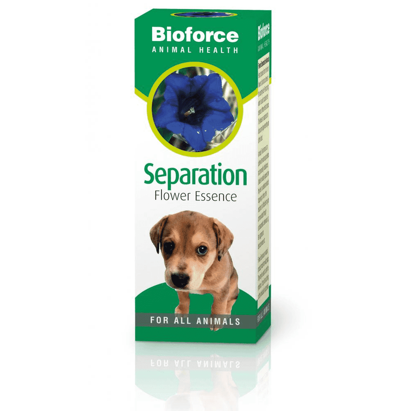 A Vogel BioForce Separation Animal Health 30ml bottle showing the label and product packaging for animal health supplements.