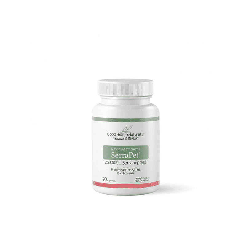 Good Health Naturally SerraPet® 250,000IU Serrapeptase 90 CAPSULES