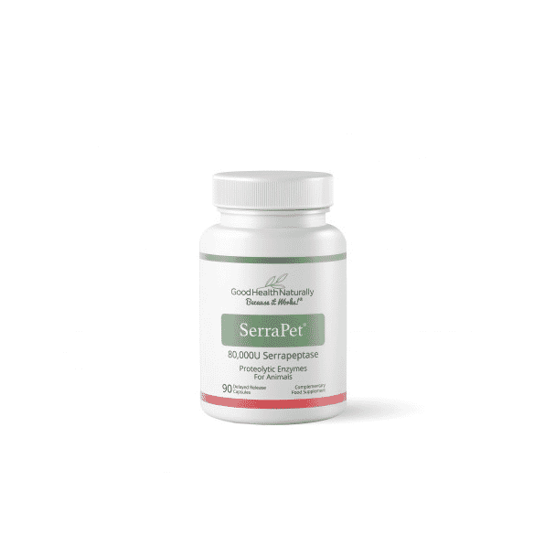 Good Health Naturally SerraPet® 80,000IU Serrapeptase 90 CAPSULES