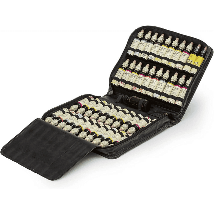 Bach Flower Remedies Set of  Original Bach Flower Remedies 38 x 20ml in Wallet Leather