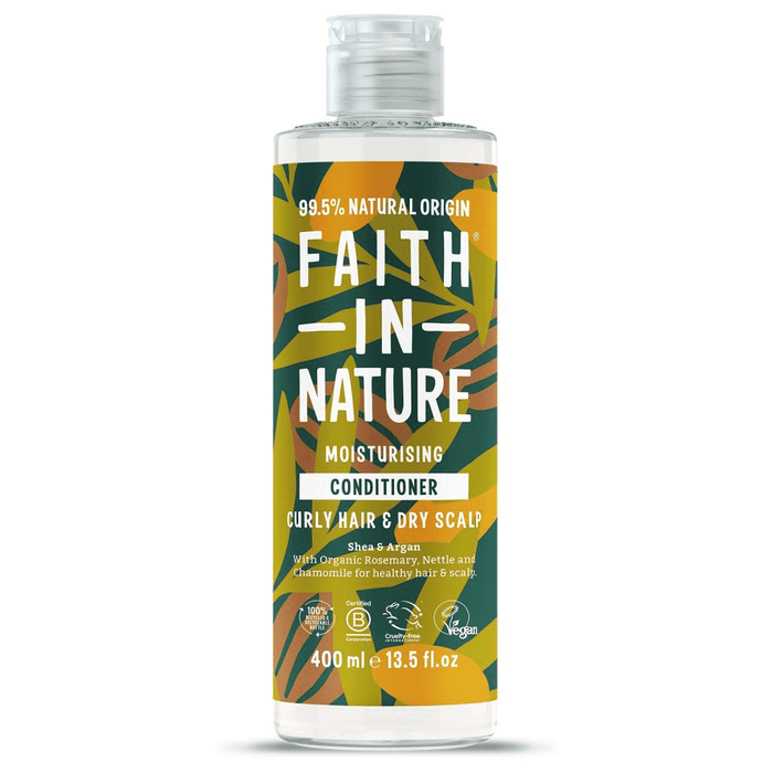 Faith In Nature Shea Argan Conditioner Curly Hair & Dry Scalp (Moisturising) 400ml