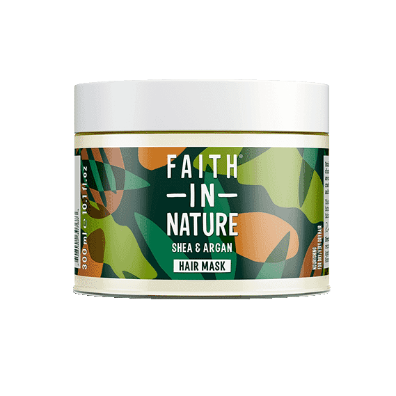Faith In Nature Shea & Argan Hair Mask Curly Hair & Dry Scalp (Moisturising) 300ml