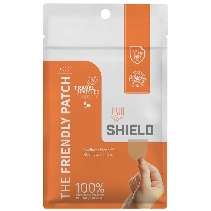The Friendly Patch Co Shield Travel 8 Patches