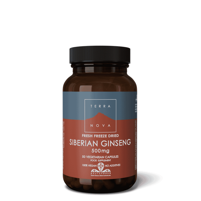 Terranova Siberian Ginseng 500mg 50s