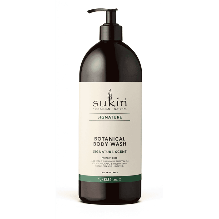 Sukin Signature Botanical Body Wash 1ltr