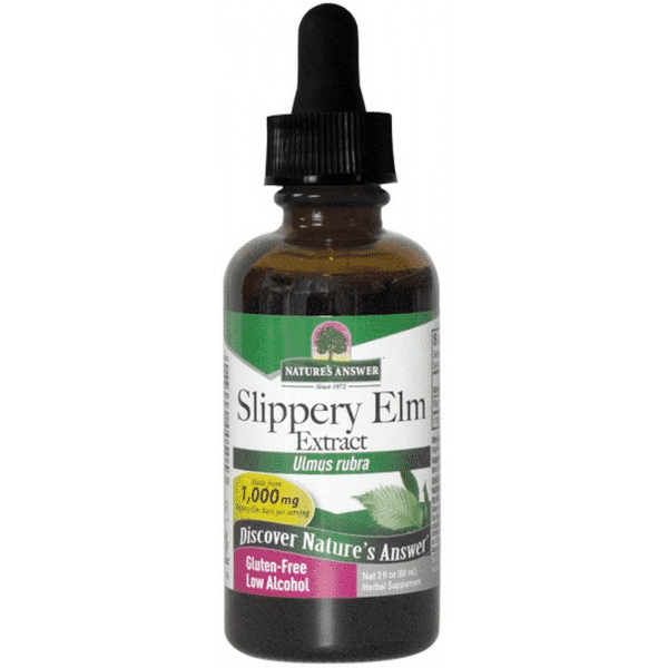 Nature's Answer Slippery Elm Extract (Low Alcohol) 60ml - Dennis the Chemist