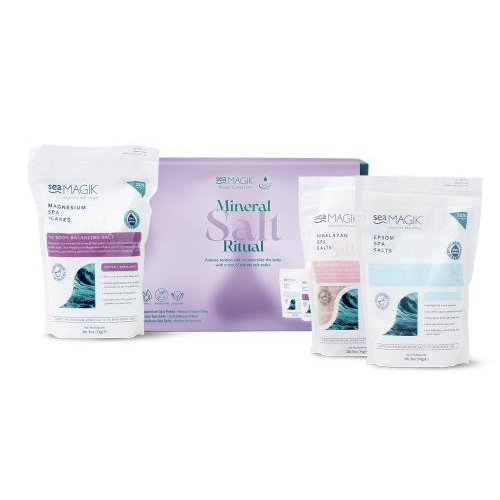 Sea Magik Mineral Salt Ritual Gift Set 3x1kg