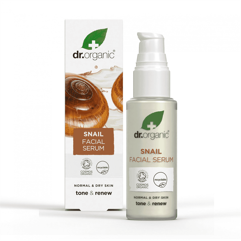 Dr Organic Snail Facial Serum 30ml