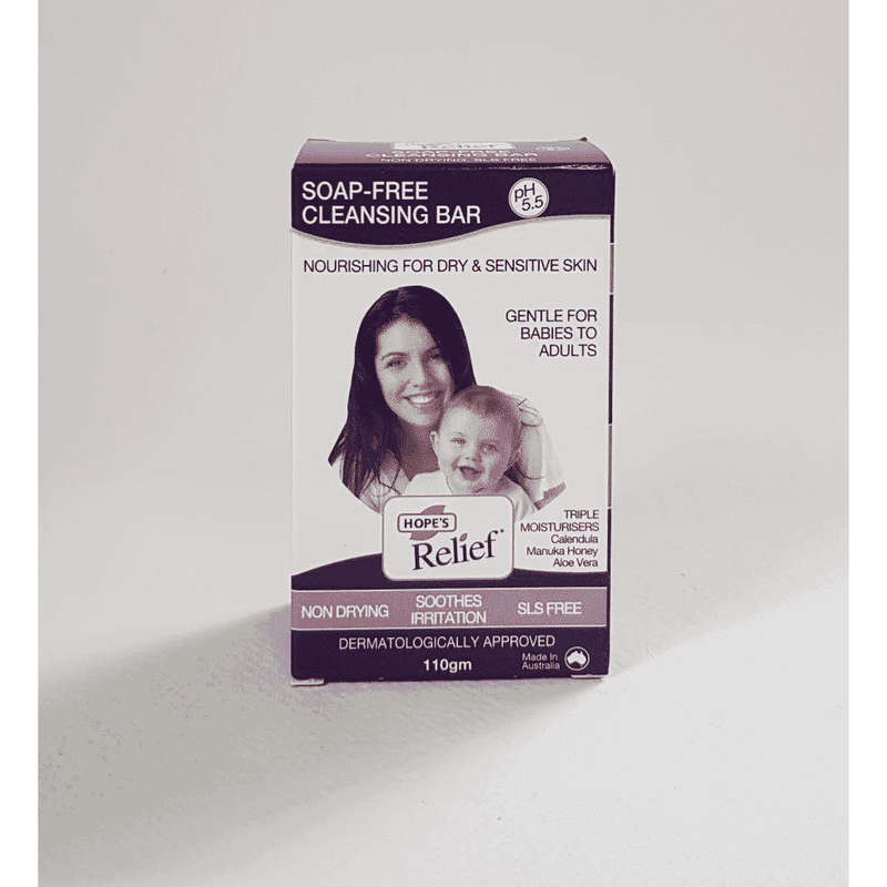 Hope's Relief Soap-Free Cleansing Bar 110g