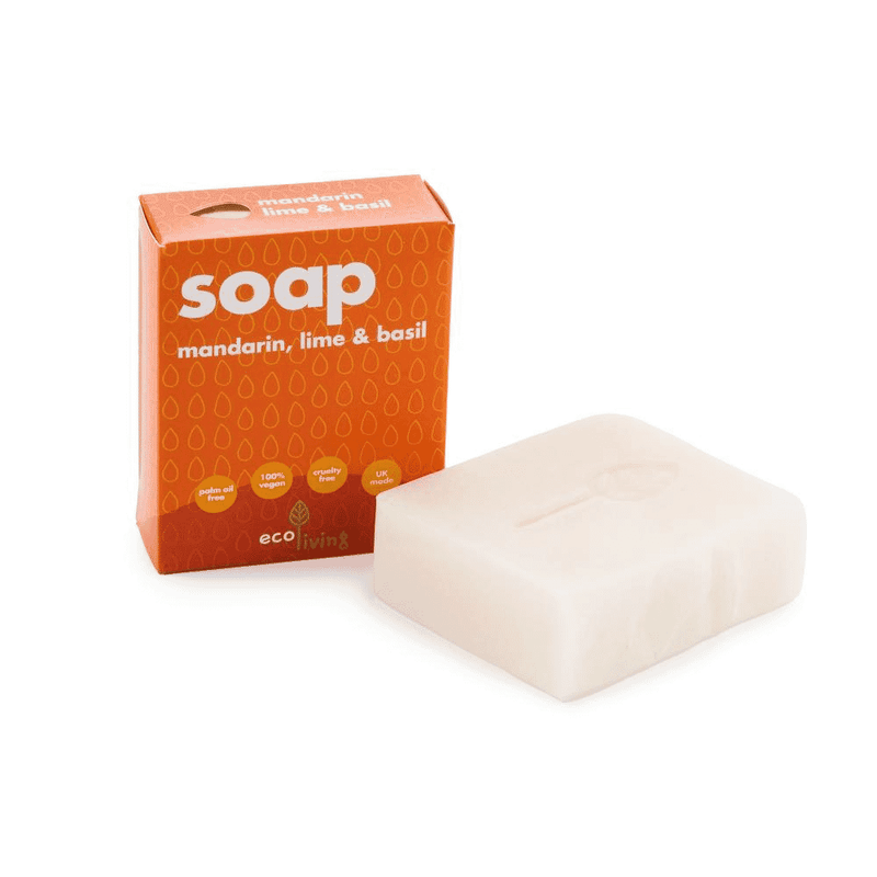 ecoLiving Soap Mandarin, Lime & Basil 100g