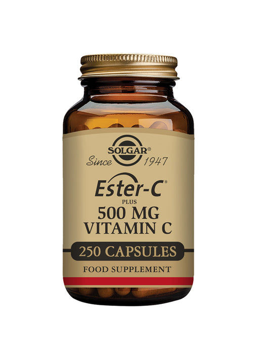 Solgar Ester-C Plus 500mg Vitamin C 250 Vegetable Capsules - Dennis the Chemist