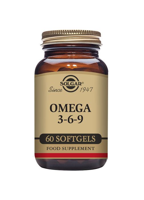 Solgar Omega 3-6-9 Fish, Flax, Borage 60's - Dennis the Chemist