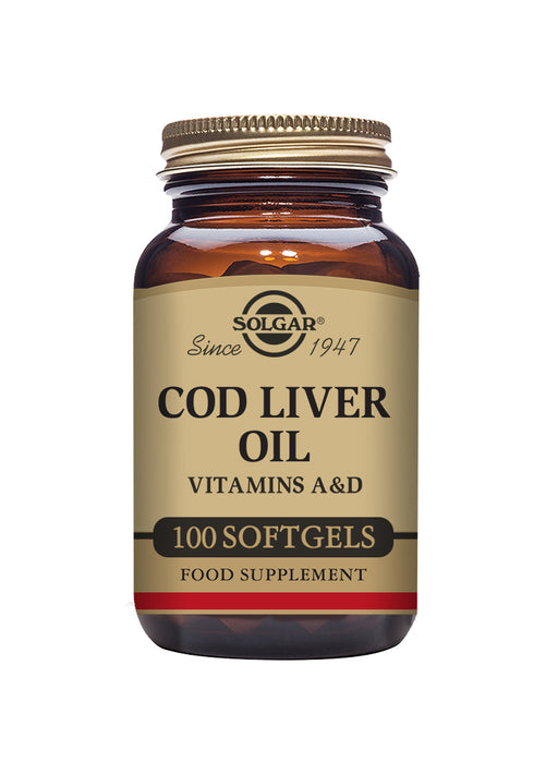 Solgar Cod Liver Oil 100's - Dennis the Chemist