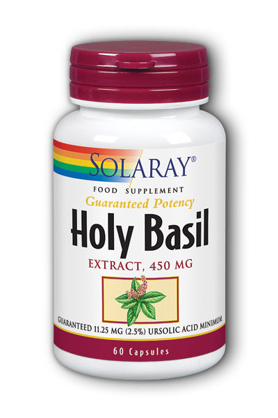 Solaray Holy Basil 450mg 60's - Dennis the Chemist