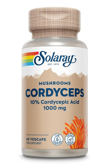 Solaray Cordyceps 60's - Dennis the Chemist