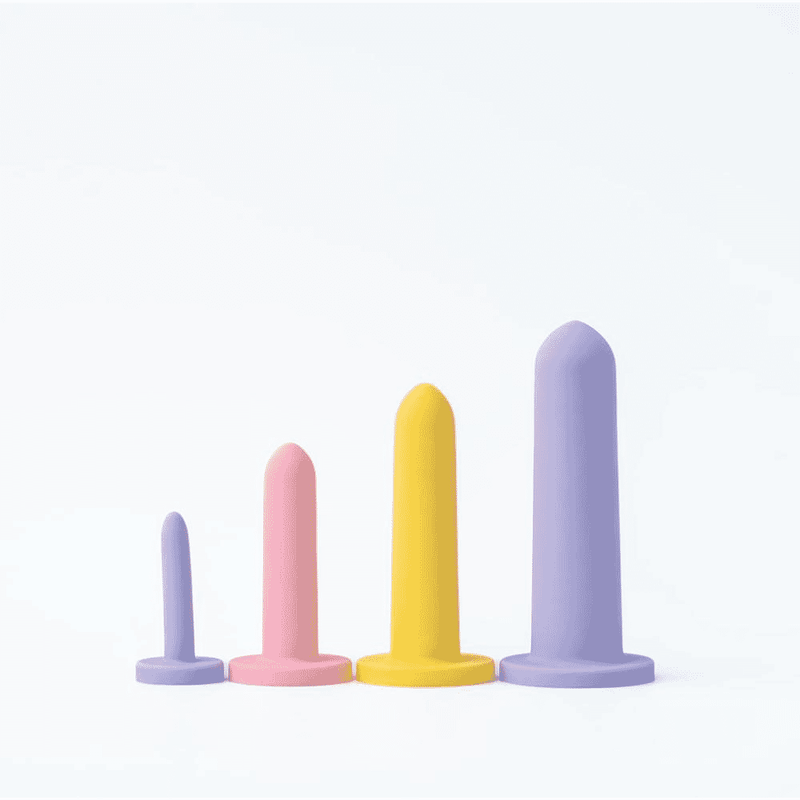 Pelvic Relief Soul Source Silicone Dilator Progressive Set of 4