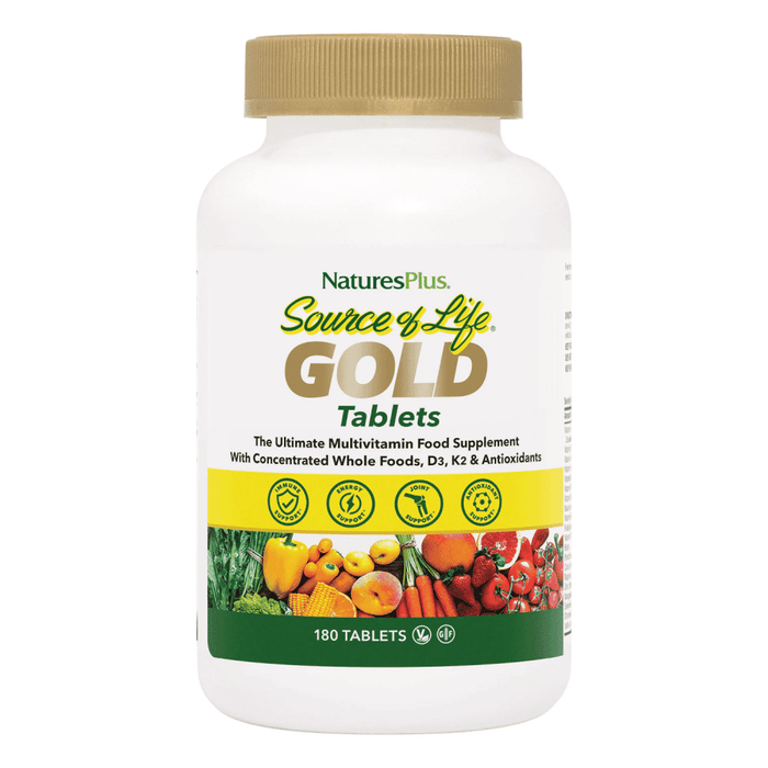 NaturesPlus Source of Life GOLD Tablets 180s