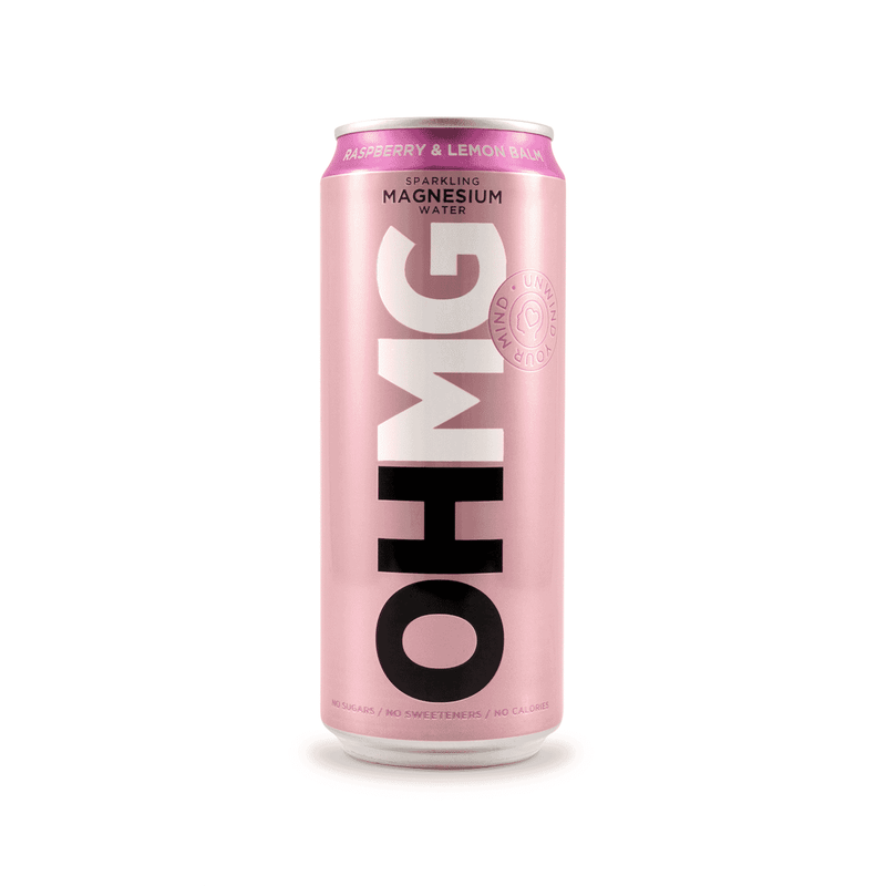 Sparkling Magnesium Water Raspberry & Lemon Balm 330ml