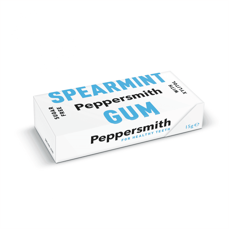 Peppersmith Spearmint Gum 15g SINGLE - Dennis the Chemist