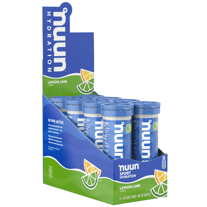 Nuun Sport Electrolytes Lemon Lime 80x5g CASE - Dennis the Chemist