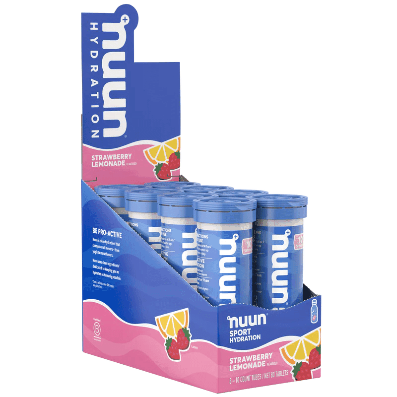 Nuun Sport Electrolytes Strawberry Lemonade 80x5g CASE - Dennis the Chemist