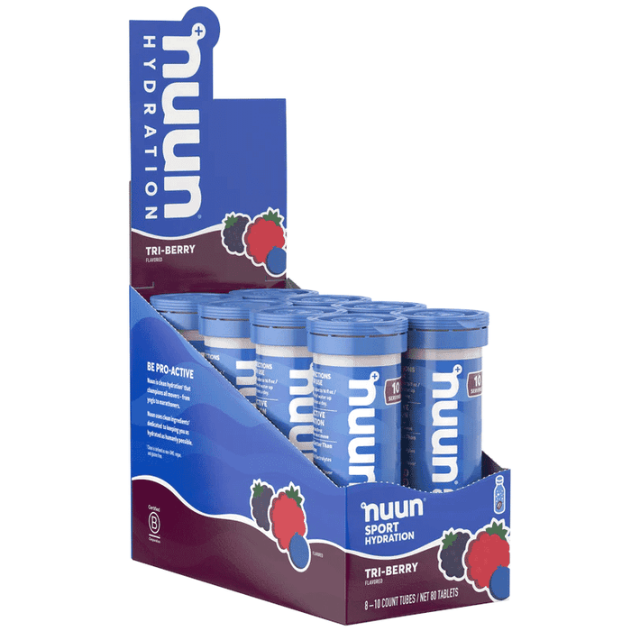 Nuun Sport Electrolytes Tri-Berry 80x5g CASE