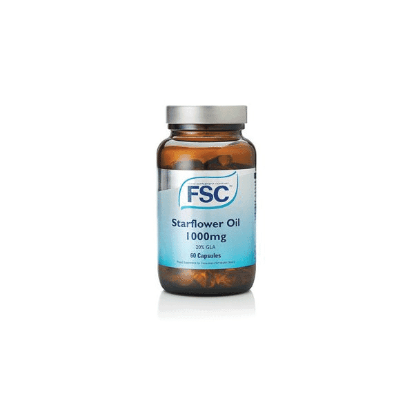 FSC (The Food Supplement Company) Starflower Oil 1000mg 60s