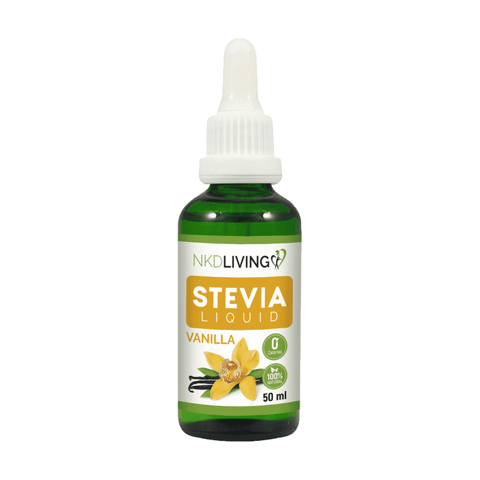 NKD LIVING Stevia Liquid Vanilla 50ml