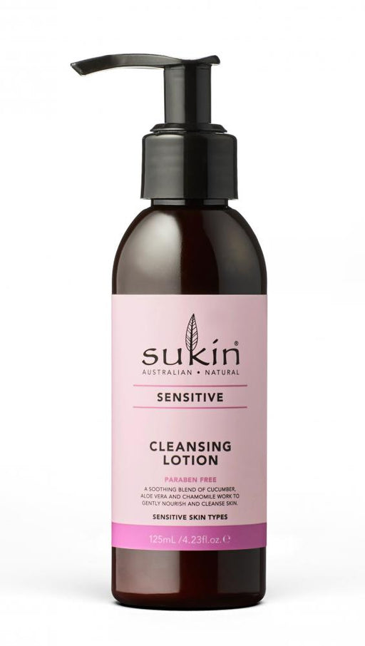 Sukin Sensitive Cleansing Lotion 125ml - Dennis the Chemist