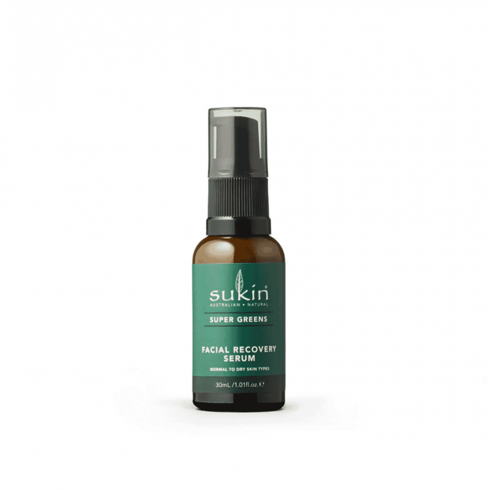 Sukin Super Greens Facial Recovery Serum 30ml