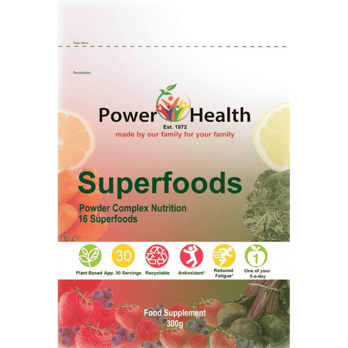 Power Health Superfoods Powder Complex Nutrition 300g