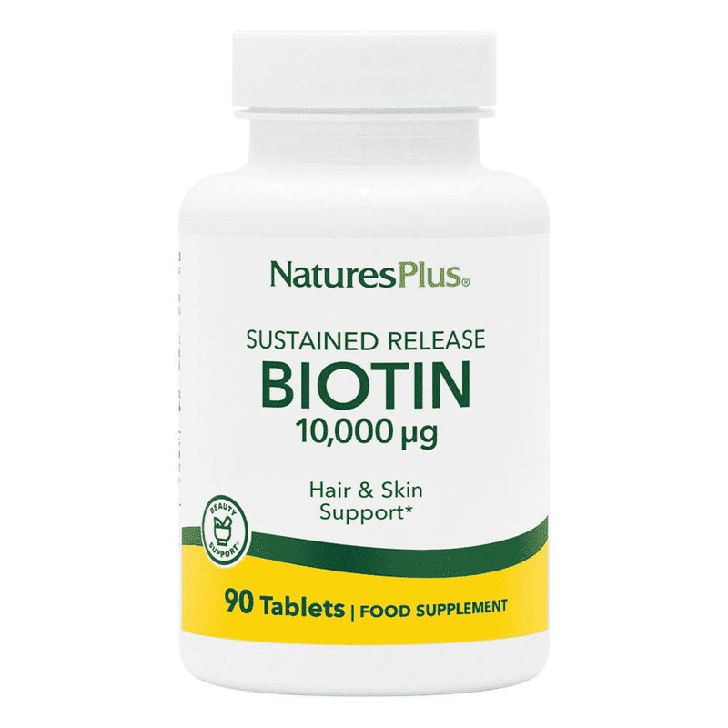 NaturesPlus Sustained Release Biotin 10,000ug 90s