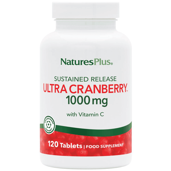 NaturesPlus Sustained Release Ultra Cranberry 1000mg 120s
