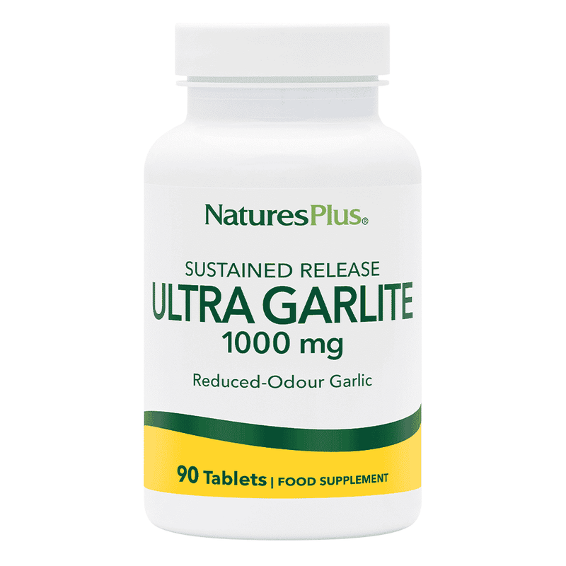NaturesPlus Sustained Release Ultra Garlite 1000mg 90s