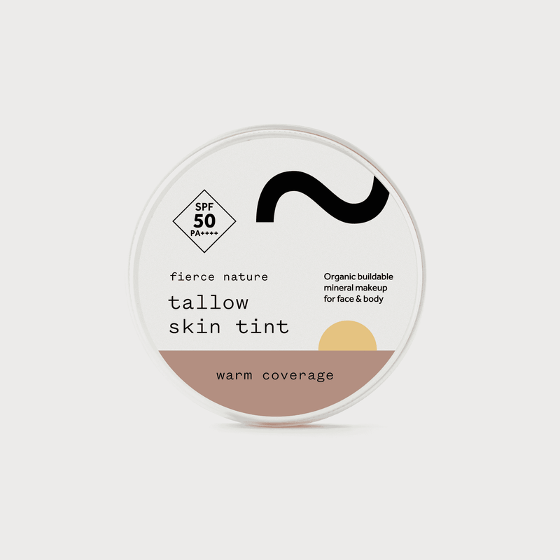 Fierce Nature Tallow Skin Tint - Warm Coverage 50g