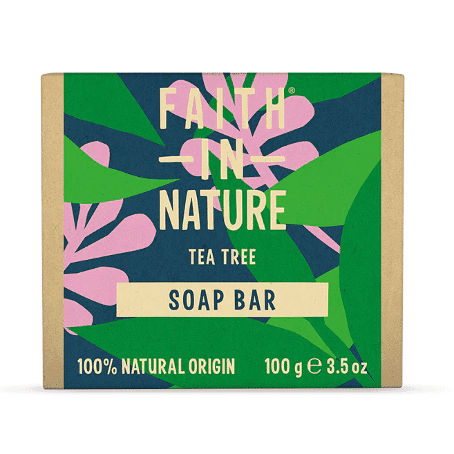 Faith In Nature Tea Tree Soap Bar 100g