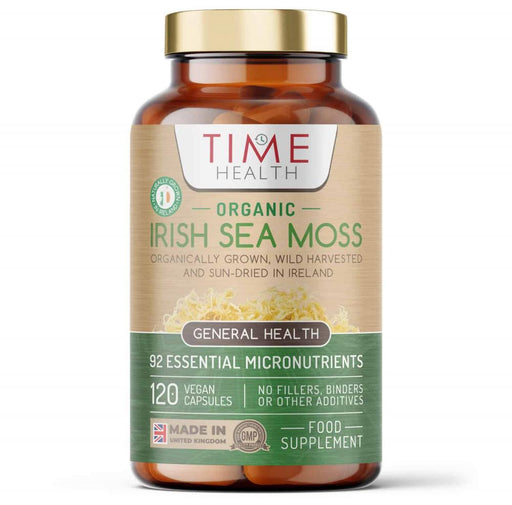Time Health Organic Irish Sea Moss 120s - Dennis the Chemist